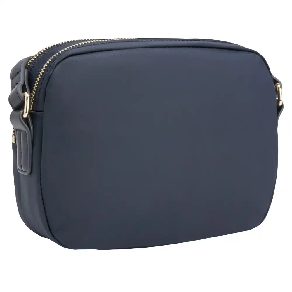 Pochette femme Tommy Jeans Poppy crossover corp Bleu - ZESHOES