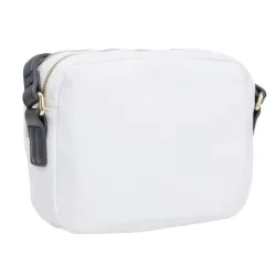 Pochette femme Tommy Jeans Poppy crossover corp Blanc - ZESHOES