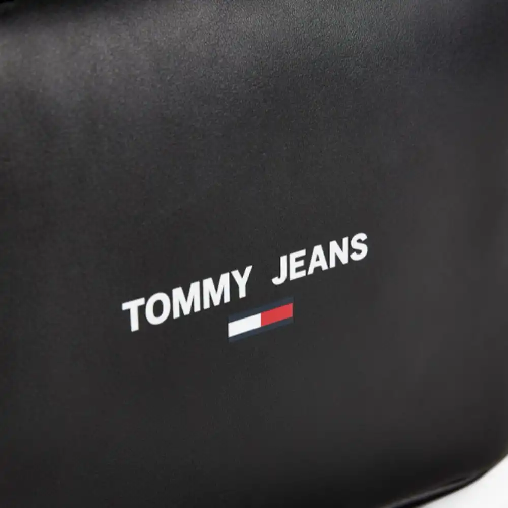 Pochette femme Tommy Jeans Essential pu camera bag Noir - ZESHOES