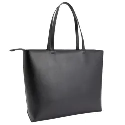 Sac a main femme Tommy Jeans Essential pu tote Noir - ZESHOES
