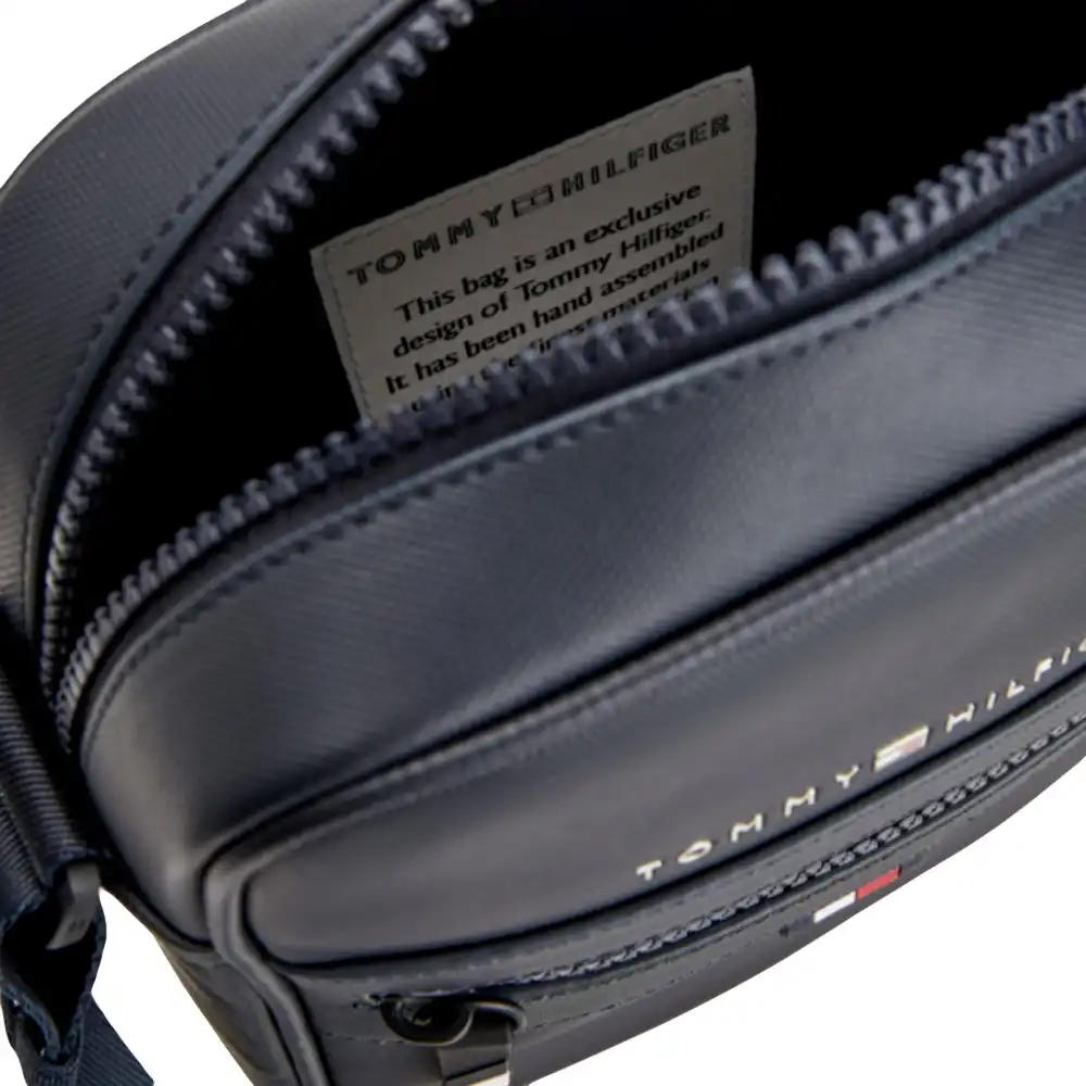 Pochette femme Tommy Jeans Poquet mini reporter Bleu - ZESHOES