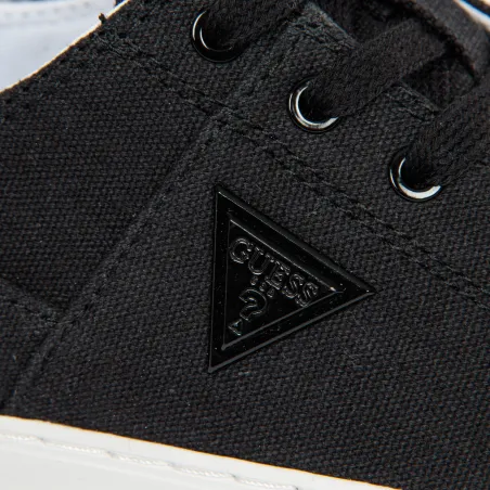 Produits victimes de leur succès Guess Noir Sneaker classic logo triangle