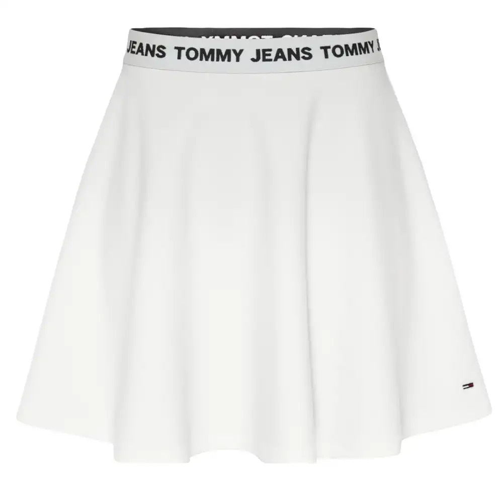 Logo Wb Mini Circle Skirt Tommy Jeans - 1