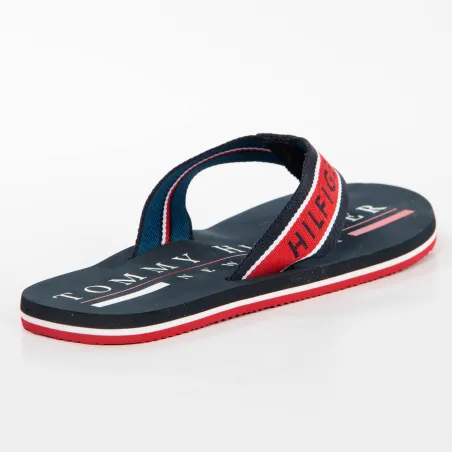 Produits victimes de leur succès Tommy Jeans Bleu Maritime beach sandal