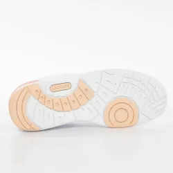 Basket basse femme Lacoste Court cage Blanc - ZESHOES