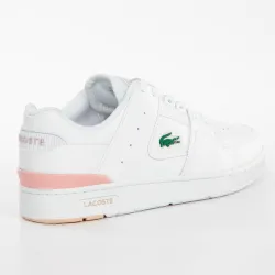Basket basse femme Lacoste Court cage Blanc - ZESHOES