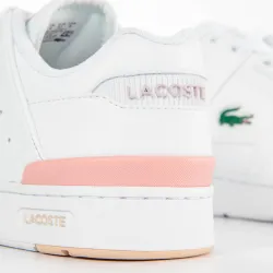 Basket basse femme Lacoste Court cage Blanc - ZESHOES