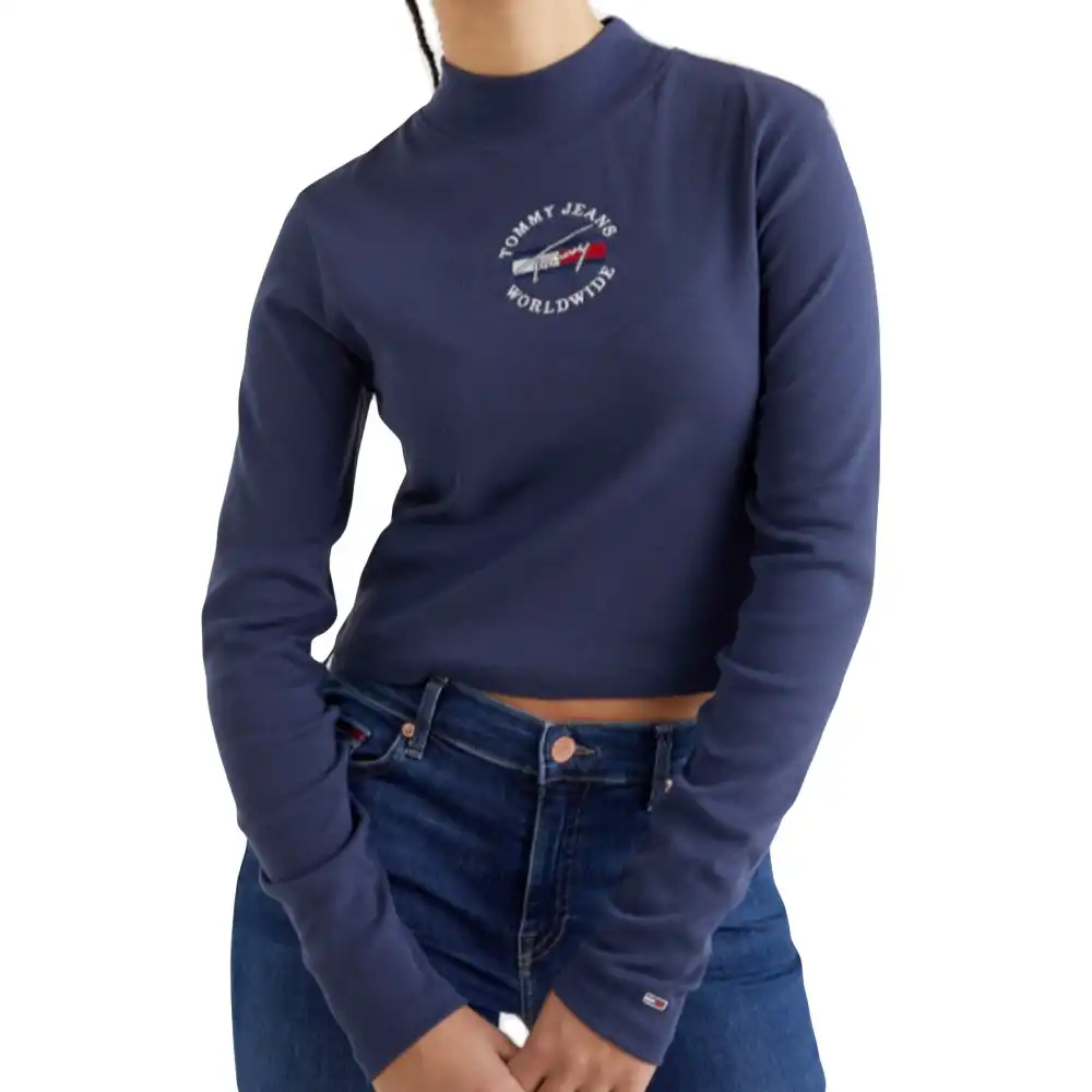 Baby Crop Timeless 2 Ls Tommy Jeans - 1