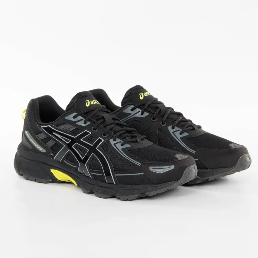 Chaussure running homme Asics Gel venture 6 Noir - ZESHOES