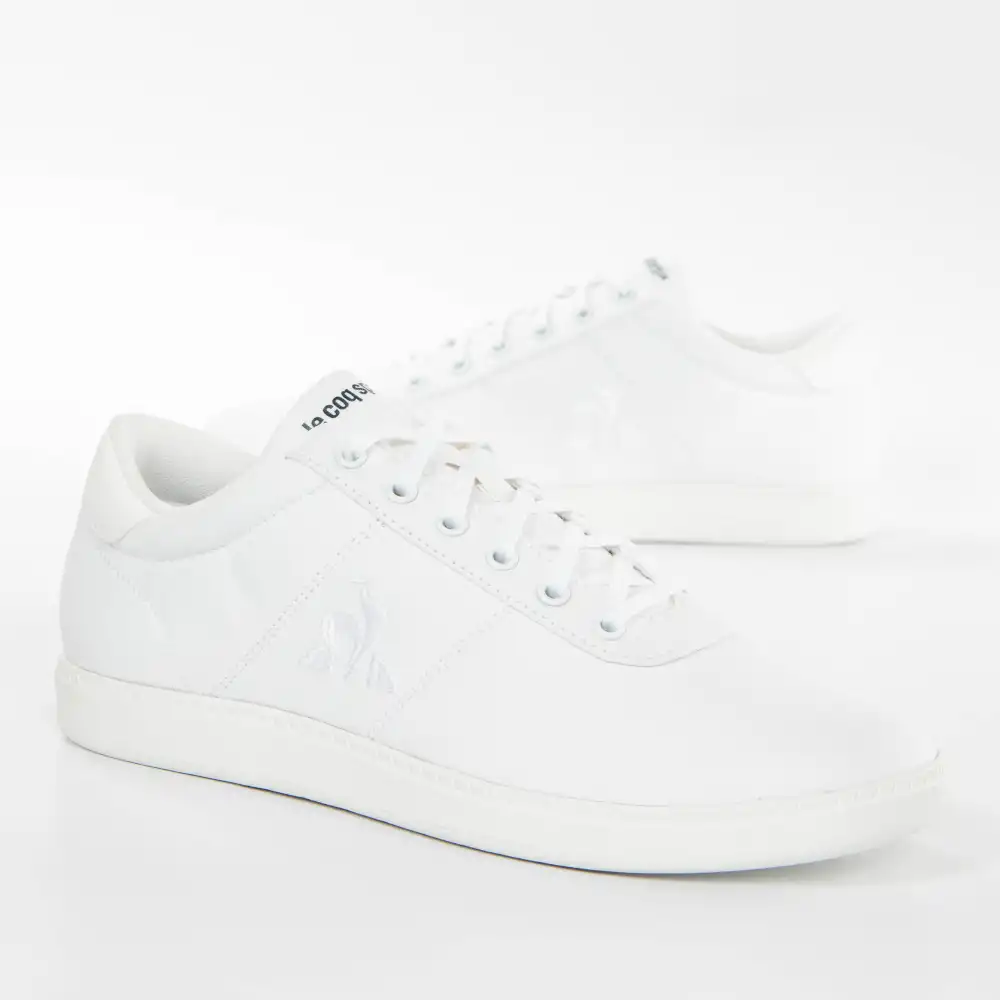 Basket de ville basse homme Le Coq Sportif Court one Blanc - ZESHOES