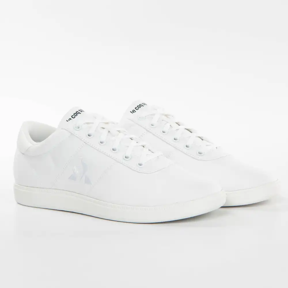 Basket de ville basse homme Le Coq Sportif Court one Blanc - ZESHOES