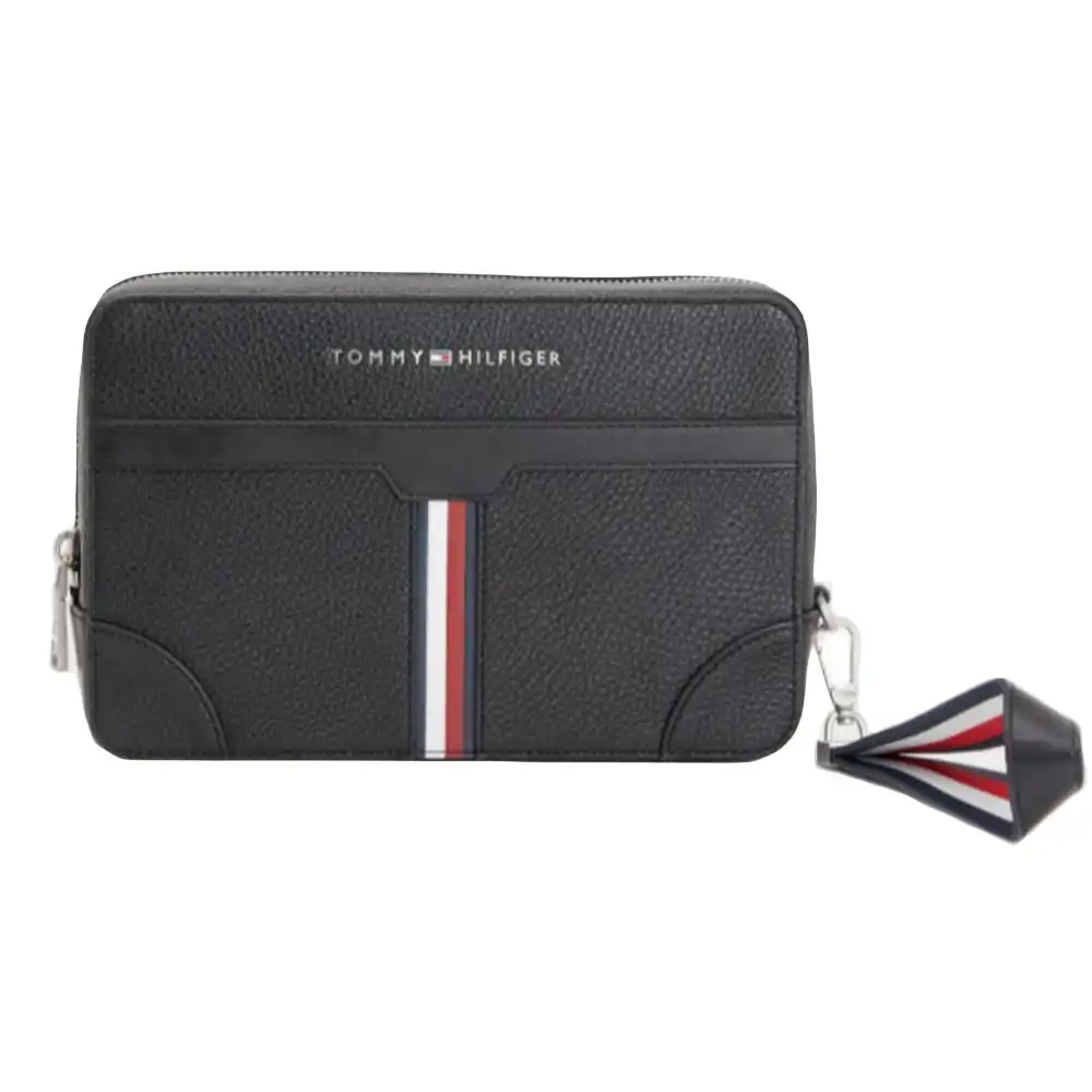 Pochette homme Tommy Jeans Downtown pouch Noir - ZESHOES