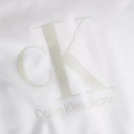 Produits victimes de leur succès Calvin Klein Blanc Classic logo