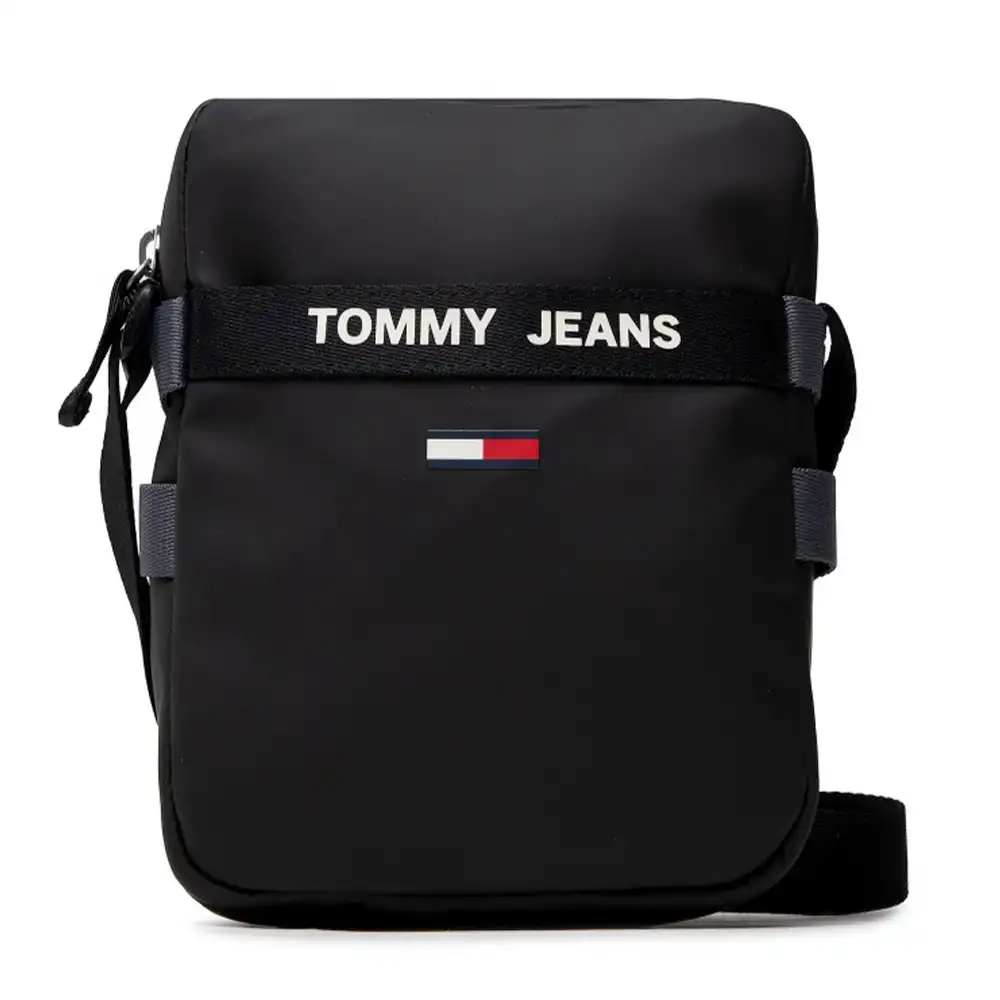 Sacoche homme Tommy Jeans Essentiel twist reporter Noir - ZESHOES