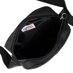 Sacoche homme Tommy Jeans Essentiel twist reporter Noir - ZESHOES Sacoche homme Tommy Jeans Essentiel twist reporter Noir - ZESHOES