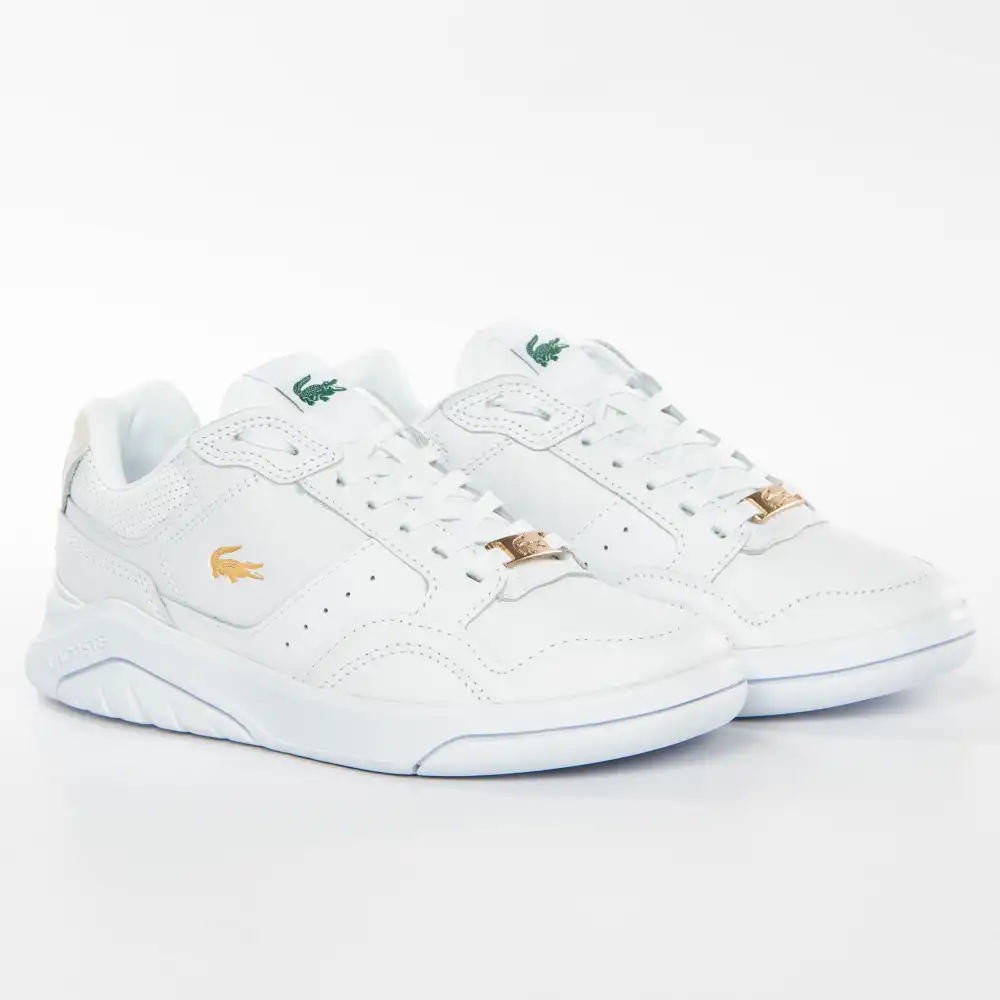 Basket basse femme Lacoste Game advance luxe Blanc - ZESHOES