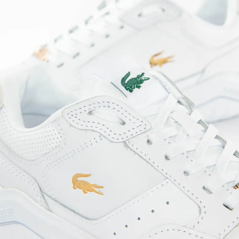 Basket basse femme Lacoste Game advance luxe Blanc - ZESHOES Basket basse femme Lacoste Game advance luxe Blanc - ZESHOES