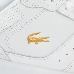 Basket basse femme Lacoste Game advance luxe Blanc - ZESHOES Basket basse femme Lacoste Game advance luxe Blanc - ZESHOES