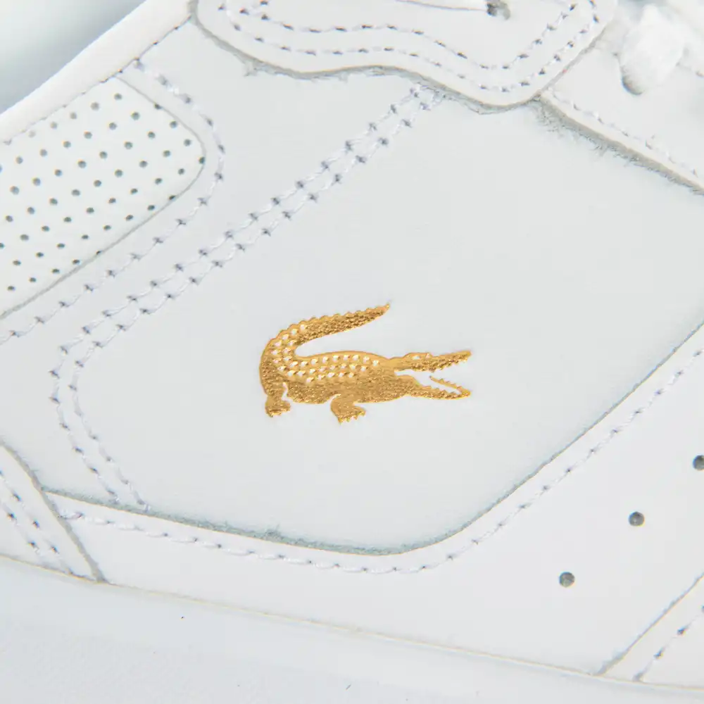 Basket basse femme Lacoste Game advance luxe Blanc - ZESHOES Basket basse femme Lacoste Game advance luxe Blanc - ZESHOES