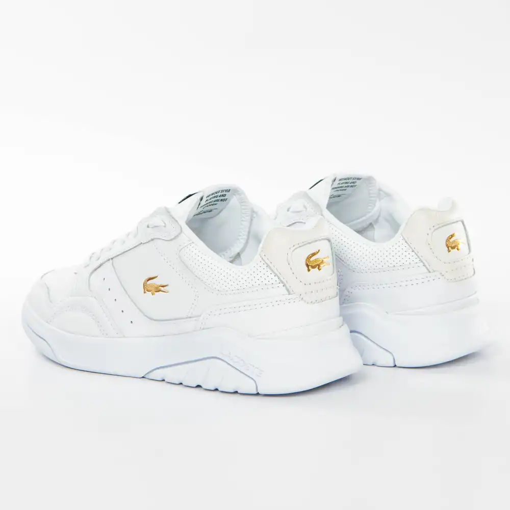 Basket basse femme Lacoste Game advance luxe Blanc - ZESHOES Basket basse femme Lacoste Game advance luxe Blanc - ZESHOES