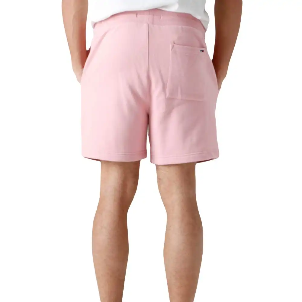Short homme Tommy Jeans Classic signature Rose - ZESHOES