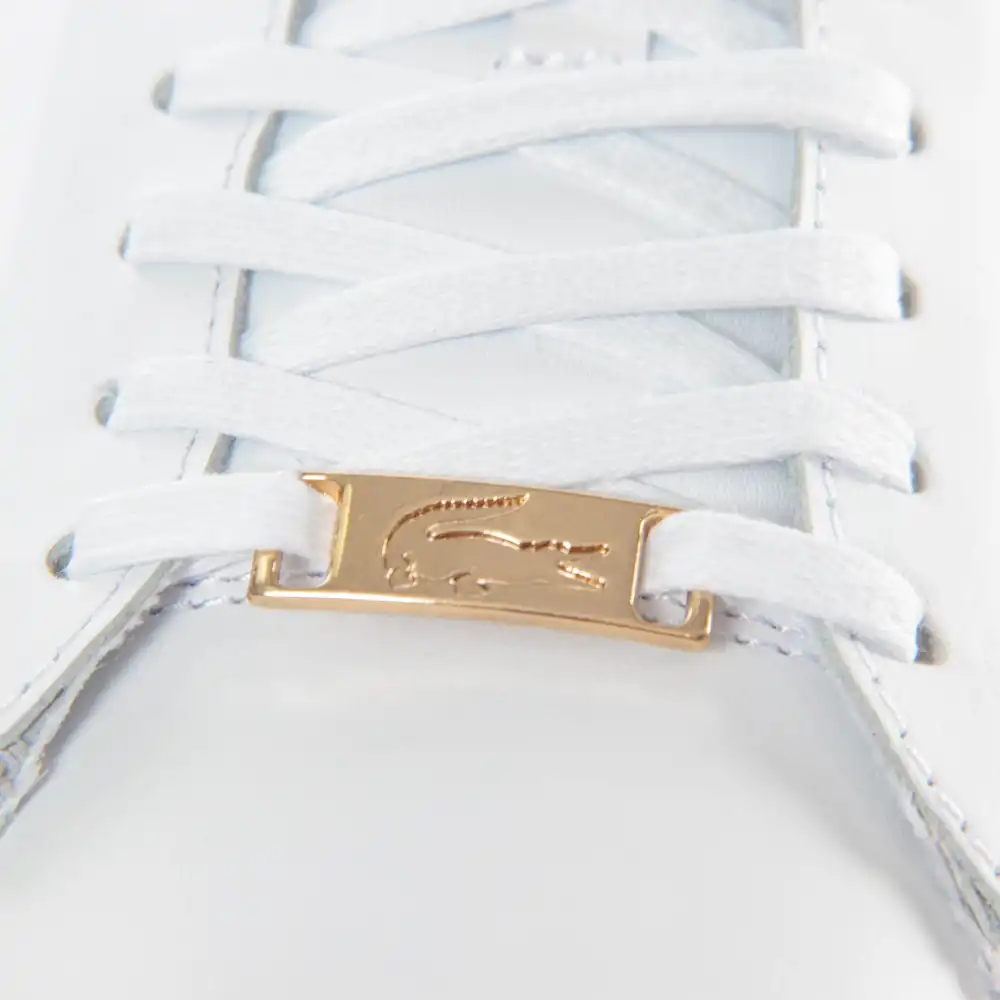 Basket de ville basse femme Lacoste Carnaby evo Blanc - ZESHOES Basket de ville basse femme Lacoste Carnaby evo Blanc - ZESHOES