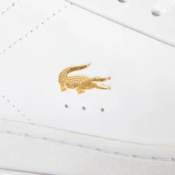 Basket de ville basse femme Lacoste Carnaby evo Blanc - ZESHOES Basket de ville basse femme Lacoste Carnaby evo Blanc - ZESHOES