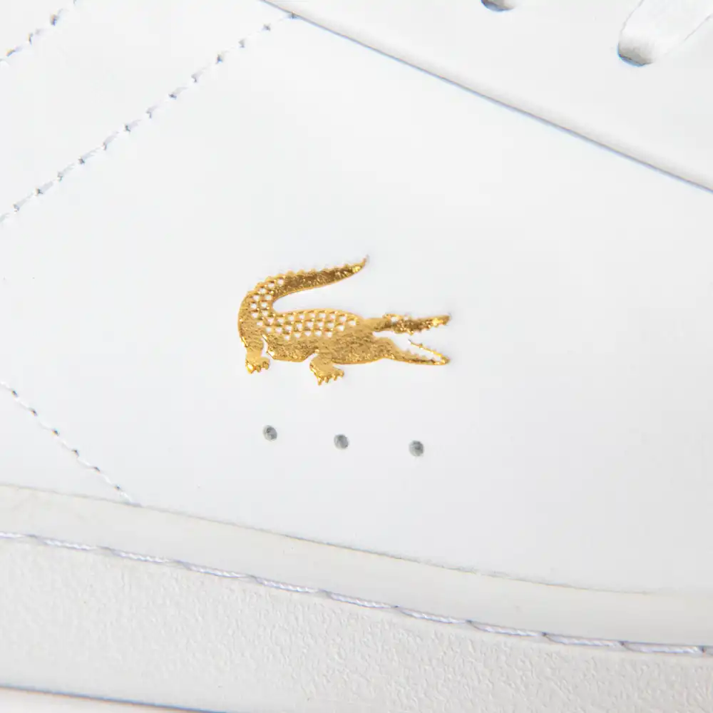 Basket de ville basse femme Lacoste Carnaby evo Blanc - ZESHOES Basket de ville basse femme Lacoste Carnaby evo Blanc - ZESHOES