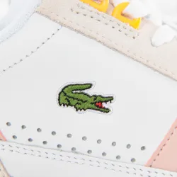 Basket basse femme Lacoste T-clip Blanc - ZESHOES