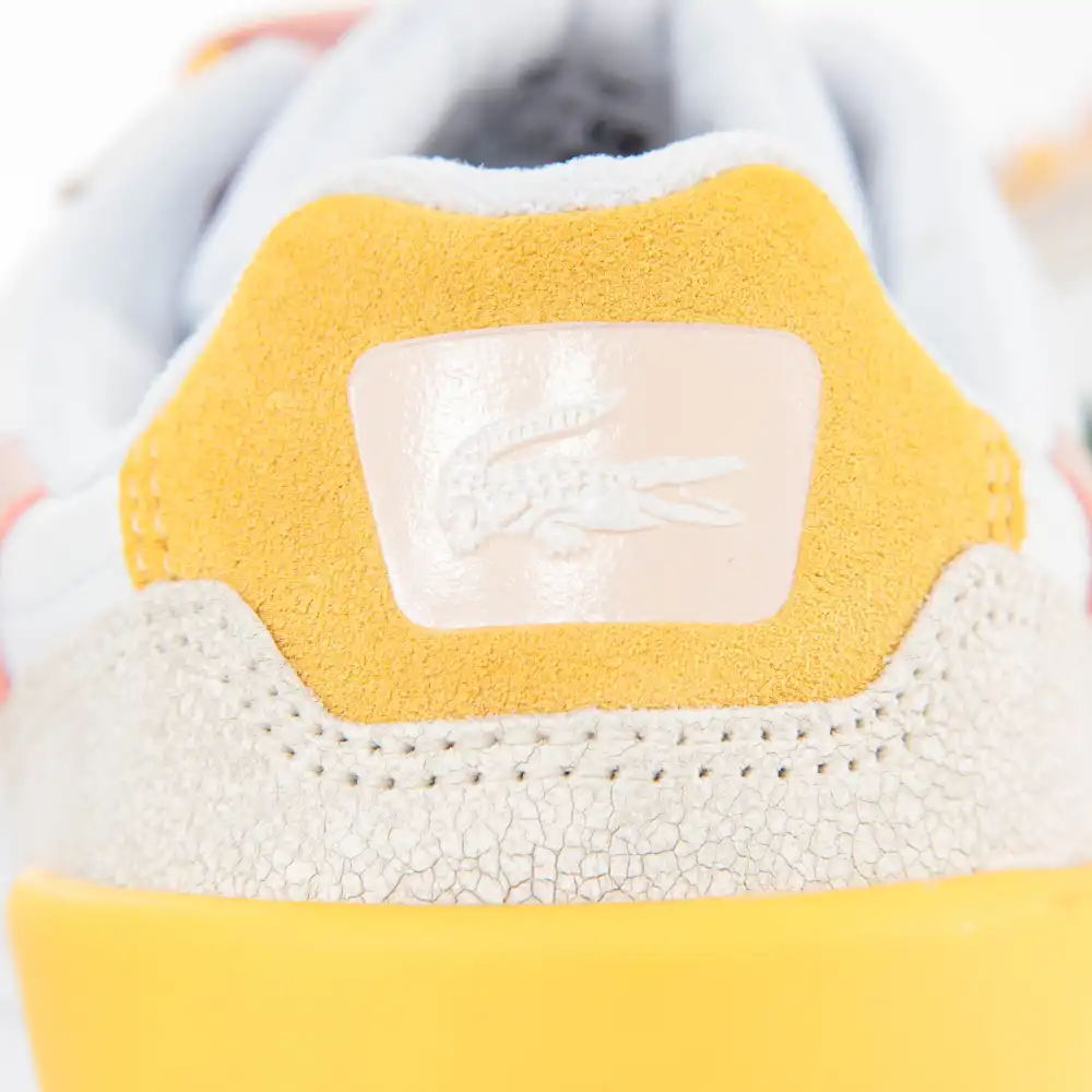 Basket basse femme Lacoste T-clip Blanc - ZESHOES