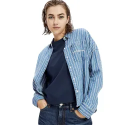 Cropped striped shirt Tommy Jeans - 1