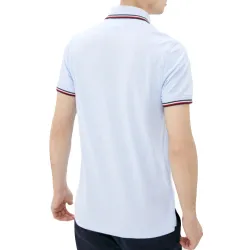 Polo manche courte Tommy Jeans azur blue Bleu - ZESHOES