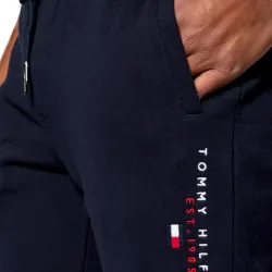Pantalon jogging homme Tommy Jeans Classic logo Bleu - ZESHOES Pantalon jogging homme Tommy Jeans Classic logo Bleu - ZESHOES