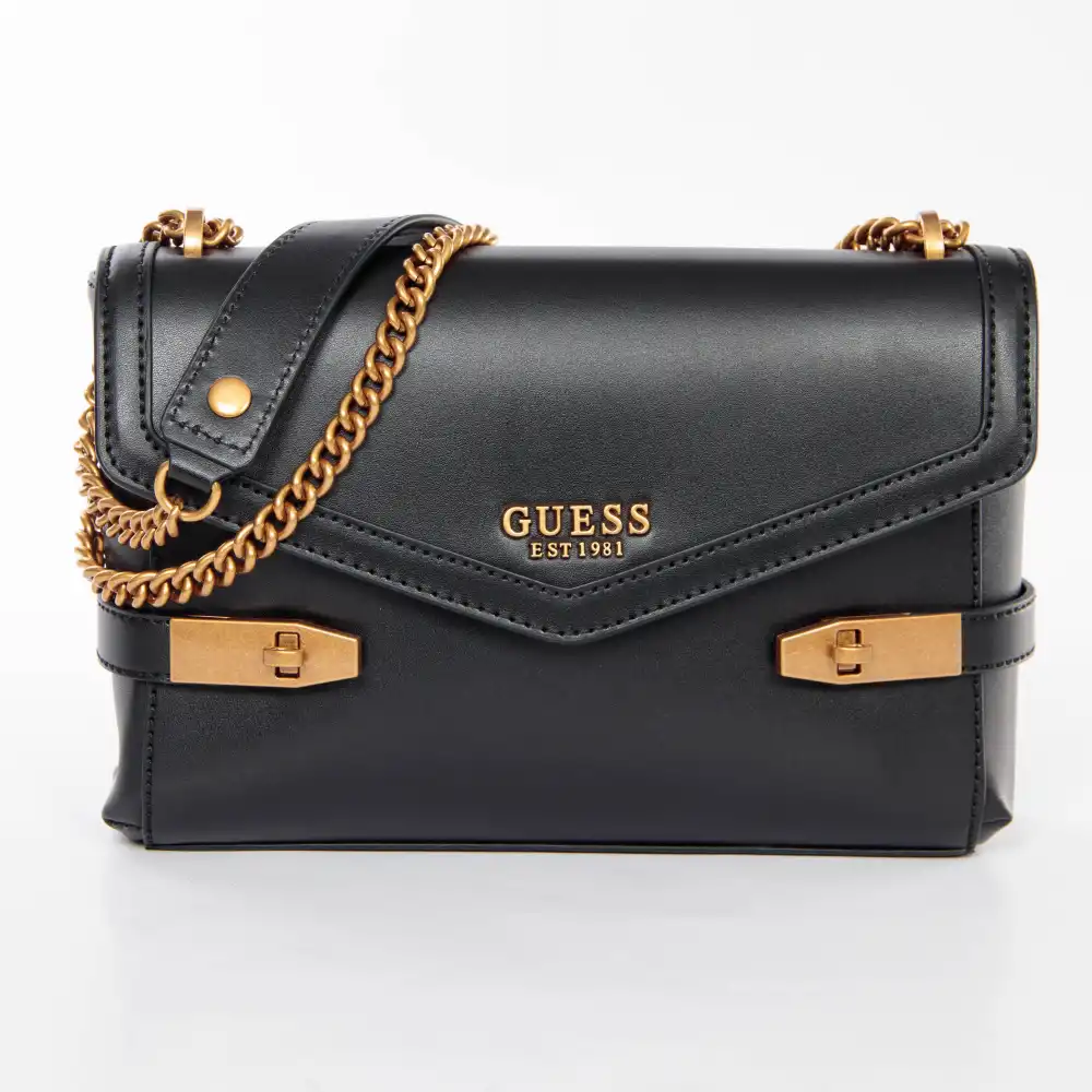 Sac a main femme Guess Zadie Noir - ZESHOES