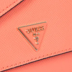 Sac a main femme Guess Alexie coral Rose - ZESHOES