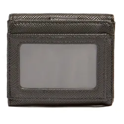 Portefeuille femme Guess Laurel saffiano Noir - ZESHOES