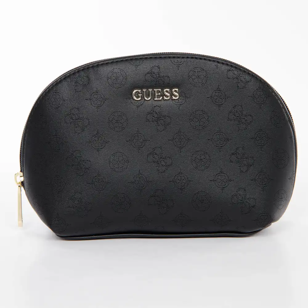 Trousse de toilette femme Guess Jacap mini Noir - ZESHOES