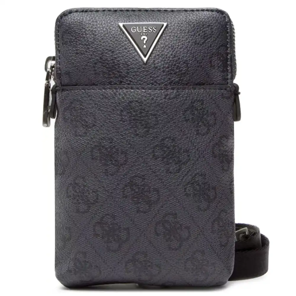 Pochette homme Guess vezzola Noir - ZESHOES Pochette homme Guess vezzola Noir - ZESHOES