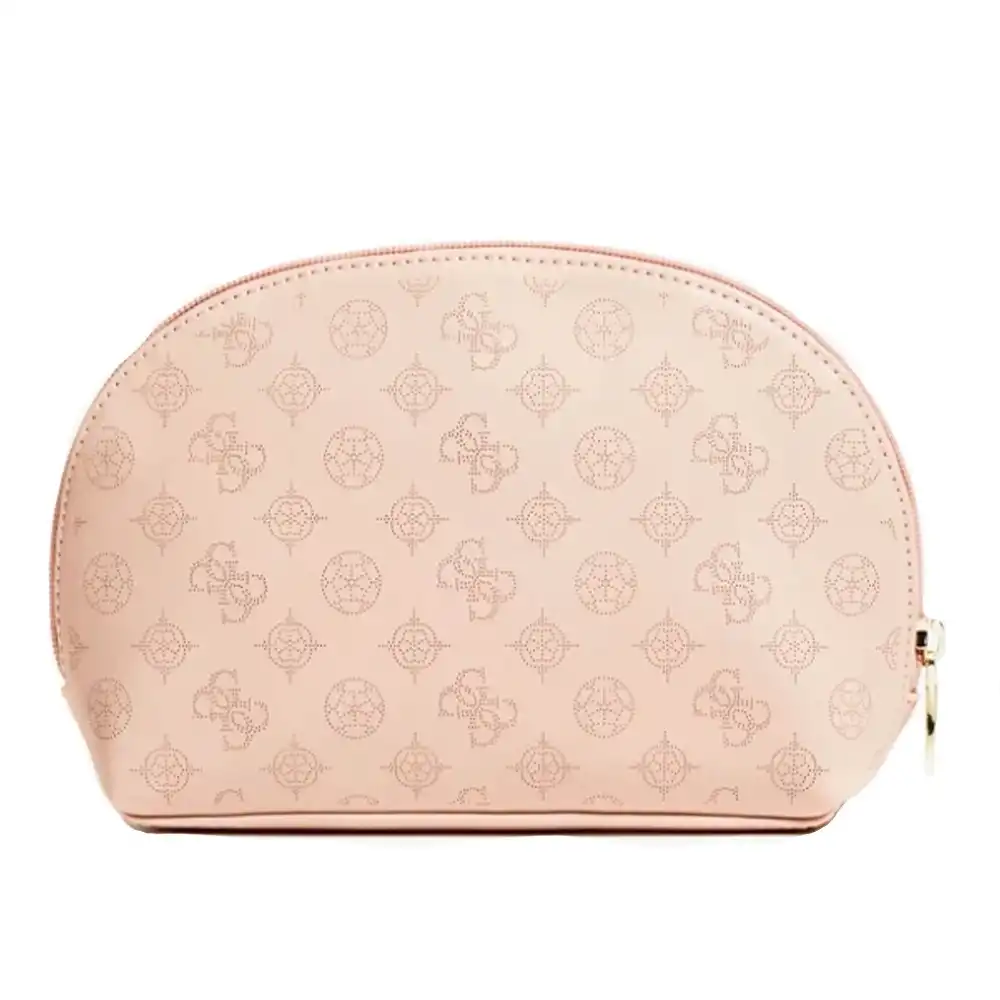 Trousse de toilette femme Guess Jacap mini Rose - ZESHOES Trousse de toilette femme Guess Jacap mini Rose - ZESHOES