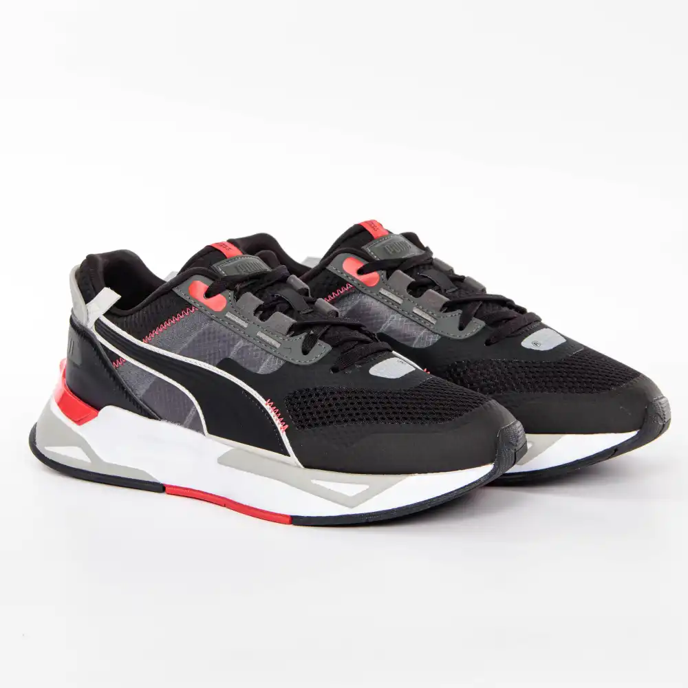 Basket basse homme Puma Mirage sport tech Noir - ZESHOES