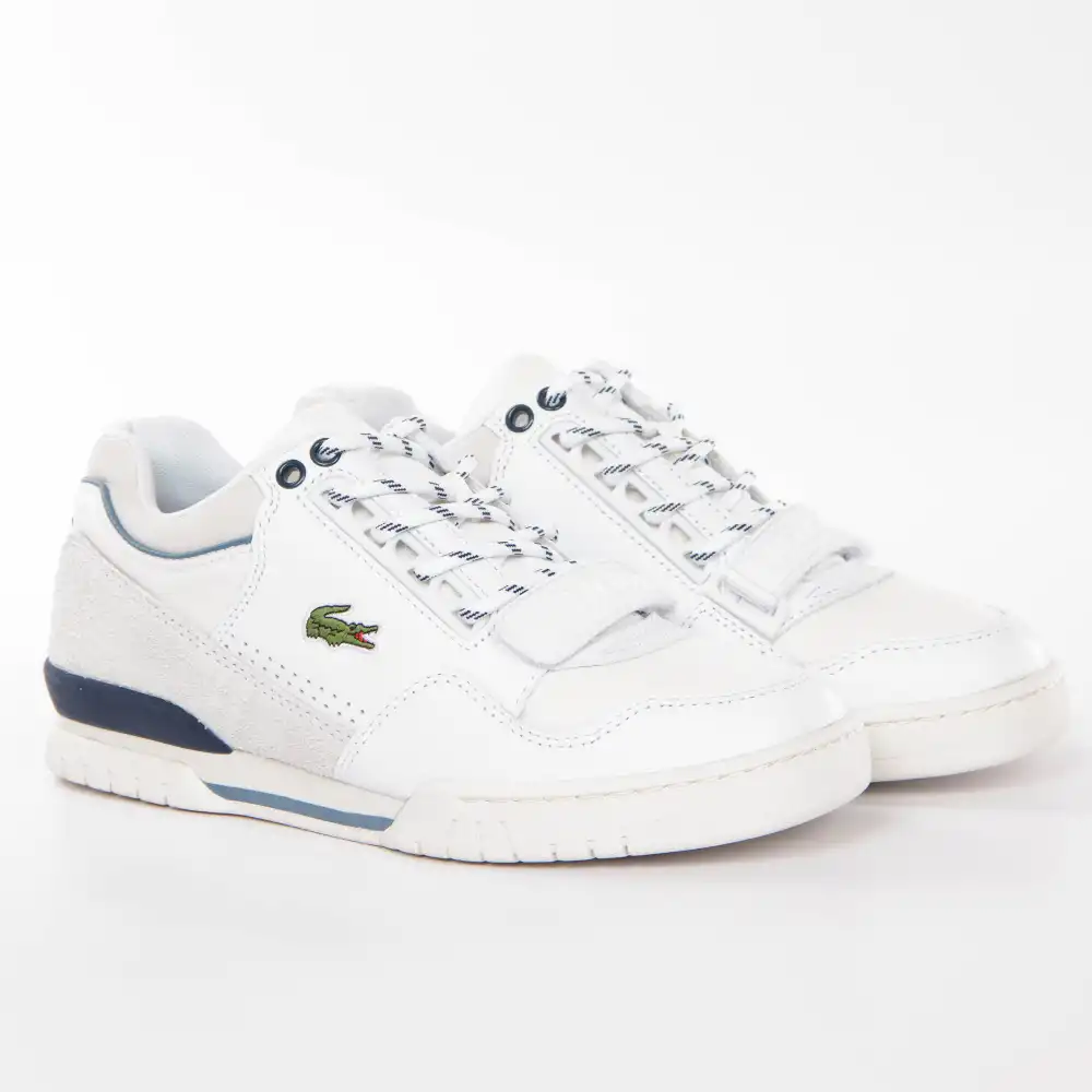 Basket de ville basse homme Lacoste Missouri 318 Blanc - ZESHOES