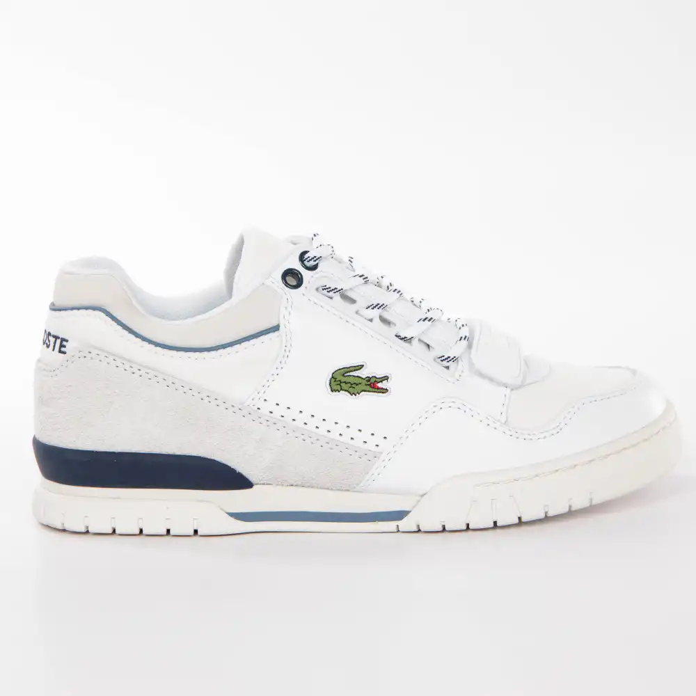 Basket de ville basse homme Lacoste Missouri 318 Blanc - ZESHOES Basket de ville basse homme Lacoste Missouri 318 Blanc - ZESHOES