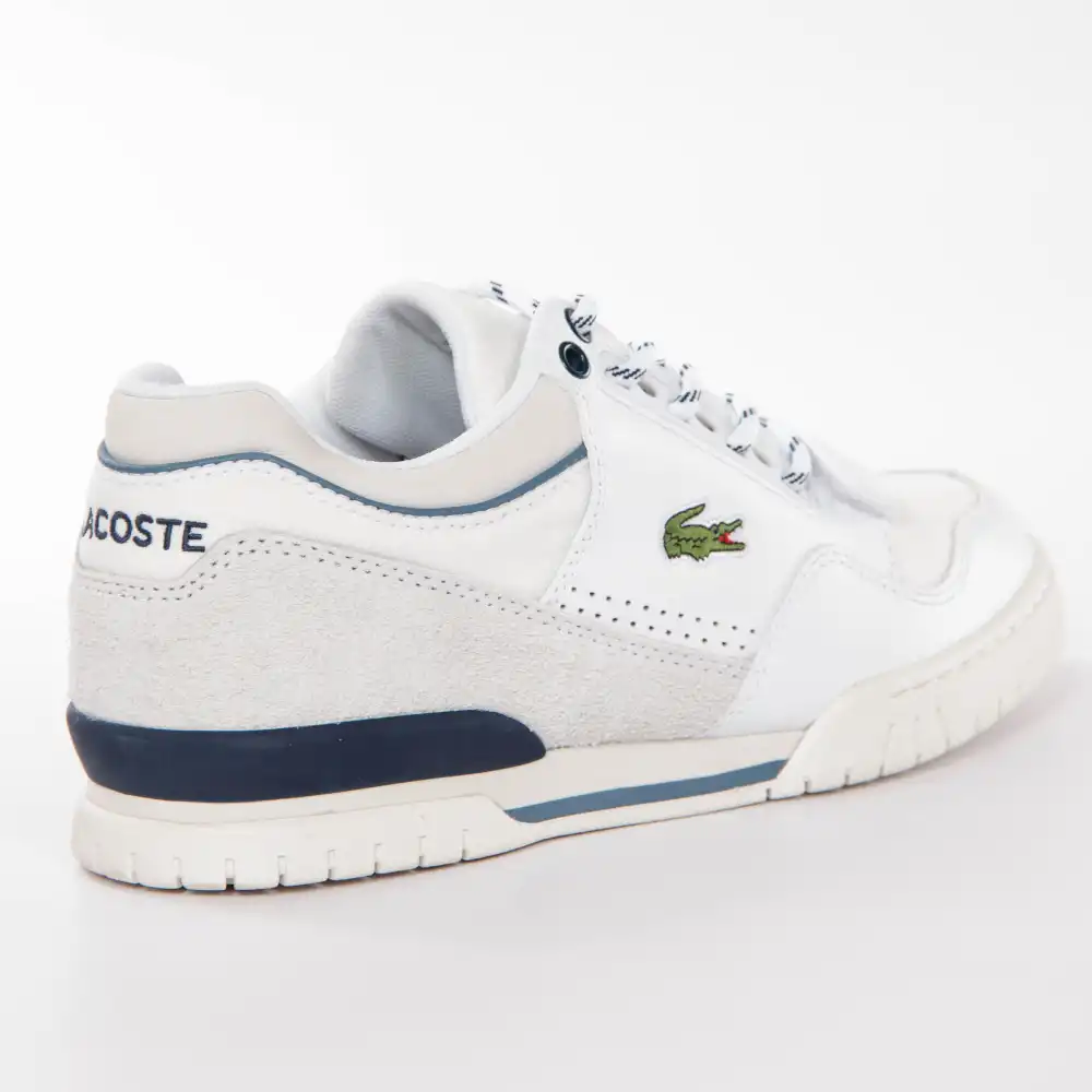 Basket de ville basse homme Lacoste Missouri 318 Blanc - ZESHOES Basket de ville basse homme Lacoste Missouri 318 Blanc - ZESHOES