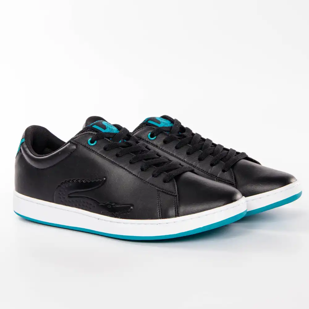 Basket de ville basse homme Lacoste Carnaby evo Noir - ZESHOES