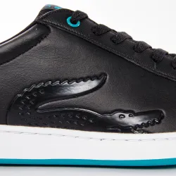 Basket de ville basse homme Lacoste Carnaby evo Noir - ZESHOES Basket de ville basse homme Lacoste Carnaby evo Noir - ZESHOES