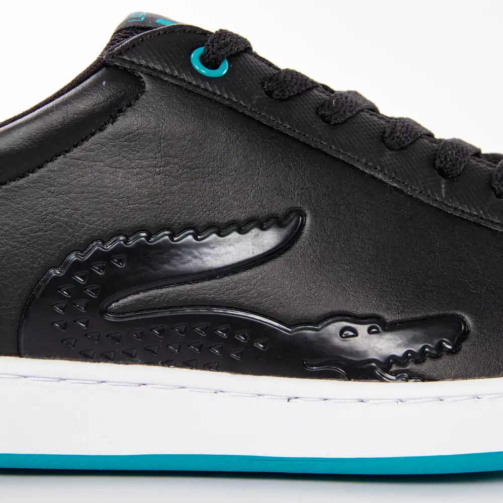 Basket de ville basse homme Lacoste Carnaby evo Noir - ZESHOES Basket de ville basse homme Lacoste Carnaby evo Noir - ZESHOES