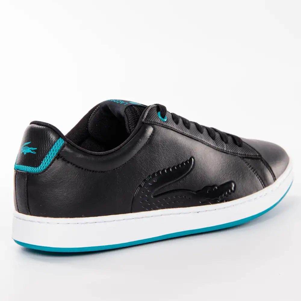 Basket de ville basse homme Lacoste Carnaby evo Noir - ZESHOES Basket de ville basse homme Lacoste Carnaby evo Noir - ZESHOES