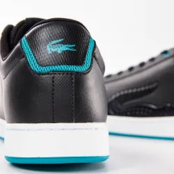 Basket de ville basse homme Lacoste Carnaby evo Noir - ZESHOES Basket de ville basse homme Lacoste Carnaby evo Noir - ZESHOES