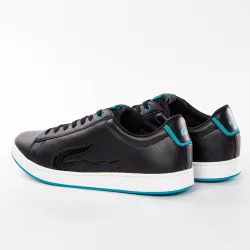 Basket de ville basse homme Lacoste Carnaby evo Noir - ZESHOES Basket de ville basse homme Lacoste Carnaby evo Noir - ZESHOES