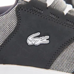 Basket de ville basse homme Lacoste Light txt Gris - ZESHOES